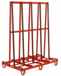 Porte-panneaux - double face sur roulettes