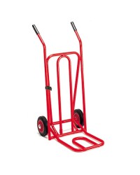 Diable à bavette rabattable