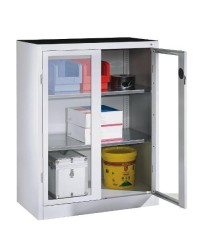 Meuble Basse - Portes Vitrées