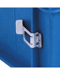 Pince à étiquette à clipser pour bac gerbable