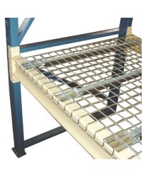 Plateau caillebotis fil pour rack à palettes