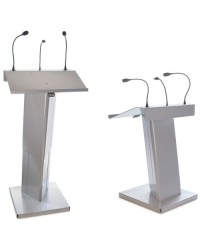 Pupitre ajustable avec luminaire intégré