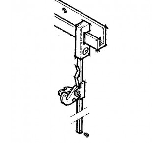 Rails Acier Anti-Vol