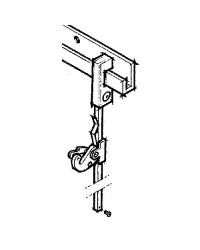 Rails Acier AntiVol 80kg