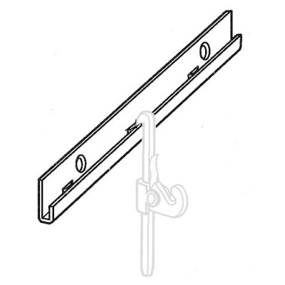 Rail Crémaillère 80 kg