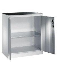 Armoire Basse Métallique - Portes pleines