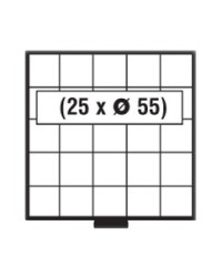 Tiroir 25 cases · Ø 55 mm