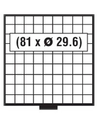 Tiroir 81 cases · Ø 29,6 mm