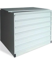 Meuble pour gros objets 3 tiroirs - h. 27.5 cm