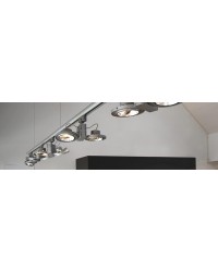 Suspension rail d'éclairage