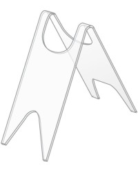 Socle Transparent à Armes à feu