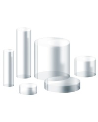 Socle plein en PMMA Disque massif