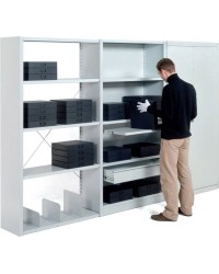 Rayonnage RAY-Bib pour bibliothèques et médiathèques