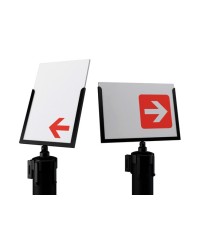 Panneau A4 pour poteau à sangle économique