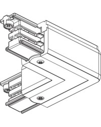Connecteur  en "L" pour rail 3 allumages 