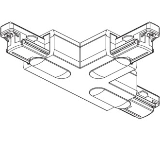 Connecteur en "T" - pour rail 1 allumage