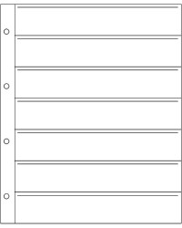 Feuilles polyester / polyéthylène · 7 bandes