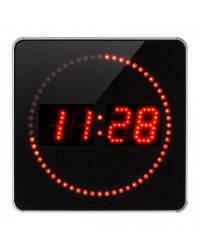 Horloge LED - Secondes défilantes