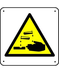 Pictogramme moyen · produits corrosifs