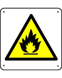 Pictogramme moyen · produits inflammables