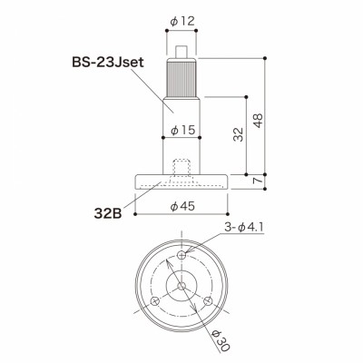 Adaptateur-tendeur autonome BS-23+BS-23J+32B