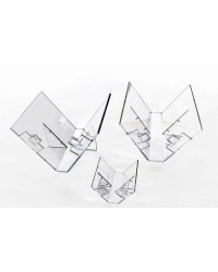 Lutrin d'exposition en PMMA