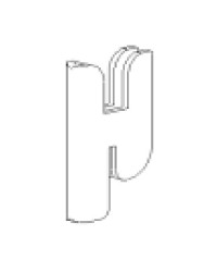 Cavalier pour tablette de rayonnage modulaire