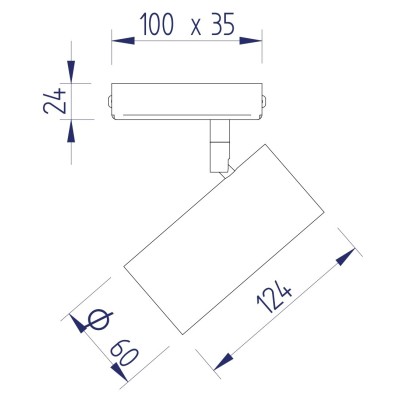 Projecteur Applique PYXIS  - 3000K