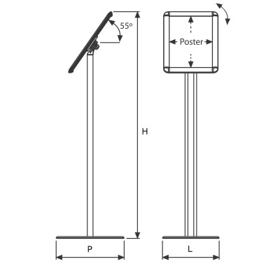 Pupitre Porte document