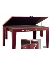 Presse à vide chauffante