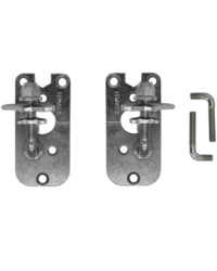 Piton de sécurité avec platine