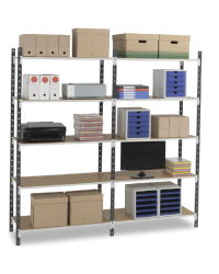 Rayonnage de stockage charges légères Ray-Loco™