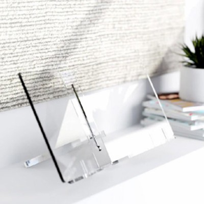 Présentoir livre ouvert en  pmma