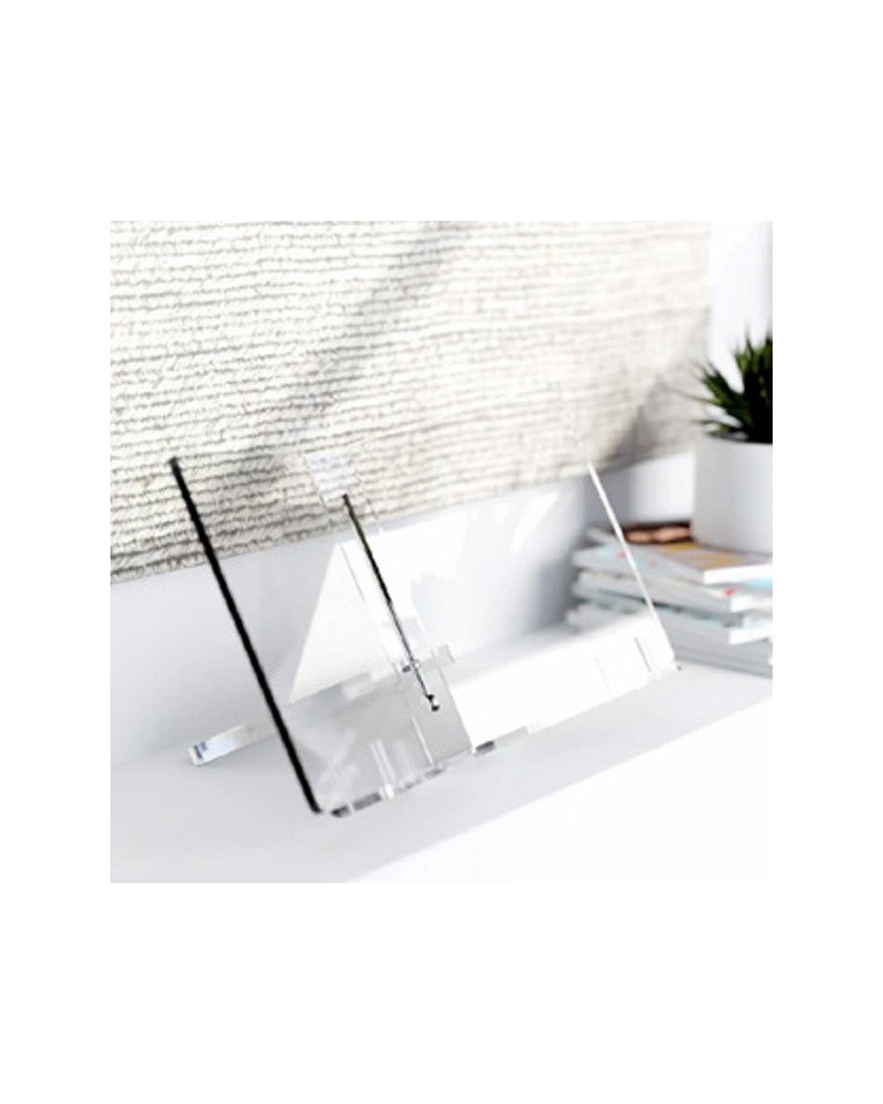 Présentoir livre ouvert en  pmma