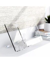 Présentoir livre ouvert en  pmma