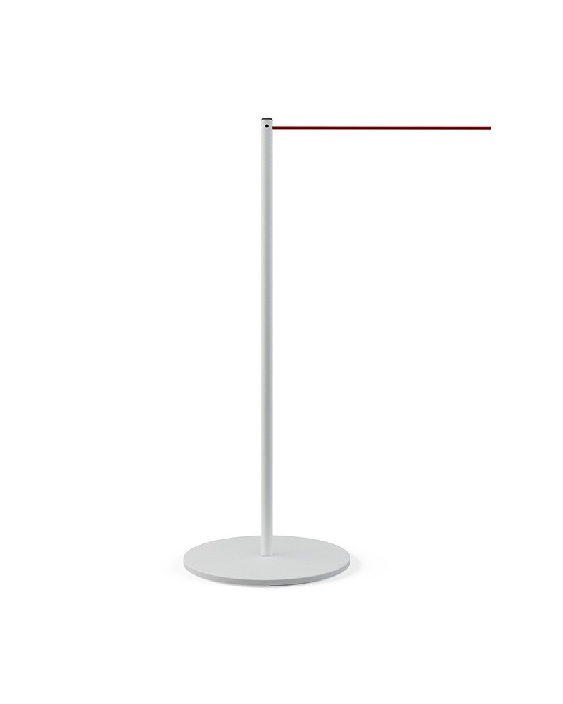 DESTOCKAGE - Potelet MuseoGalerie 90 cm gris argent