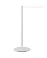 DESTOCKAGE - Potelet MuseoGalerie 90 cm gris argent