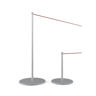 DESTOCKAGE - Potelet MuseoGalerie 90 cm gris argent