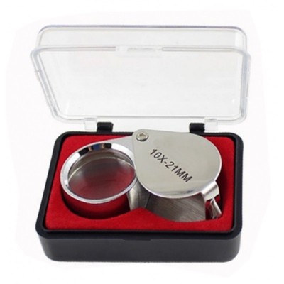 Loupe d'expertise pliante x10