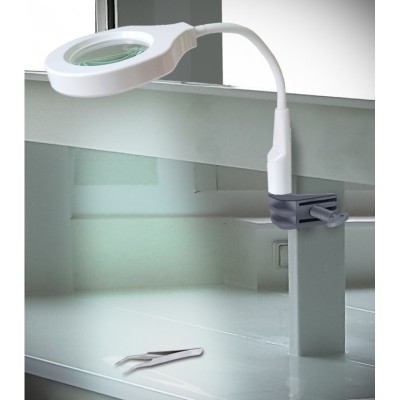 Lampe - Loupe de bureau LED multipositions