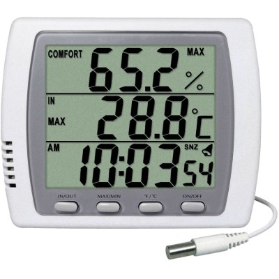 Double Thermo/hygromètre intérieur/extérieur