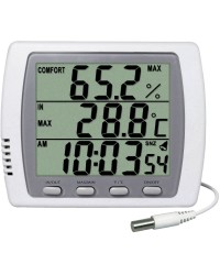 Double Thermo/hygromètre intérieur/extérieur