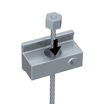 Câble + Slider Track&Wire - 1,2mm - 15Kg max