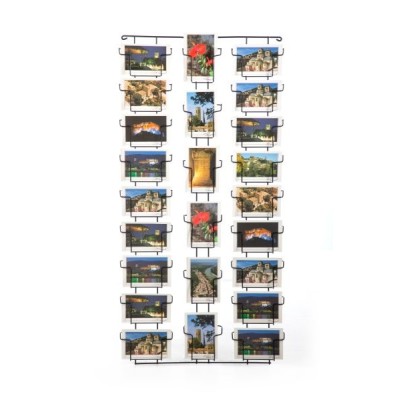 Présentoir mural pour cartes postales