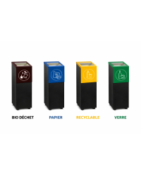 Poubelles de tri selectif