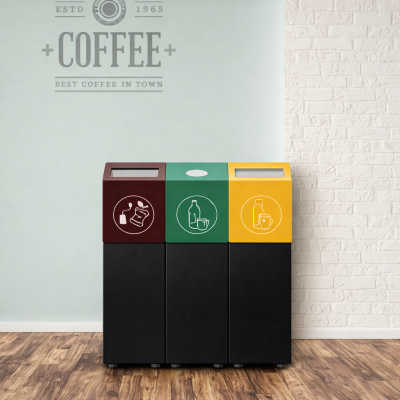 Poubelles de tri selectif