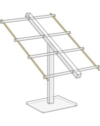 Socle · Échelle inclinée