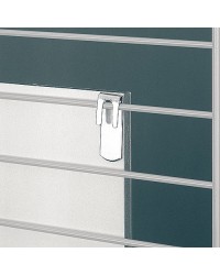 Pattes de fixation adhésives pour grilles