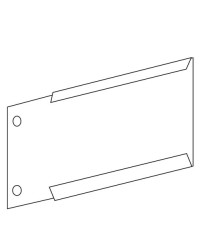 Indicateur de travée · Drapeau pour rayonnage modulaire