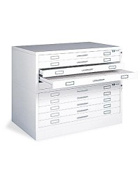 Meuble à plans MUSEOLINE 5 tiroirs